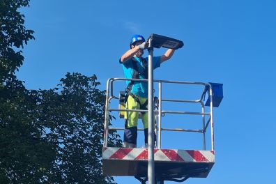 Smarte LED-Strassenbeleuchtung in Wetzikon