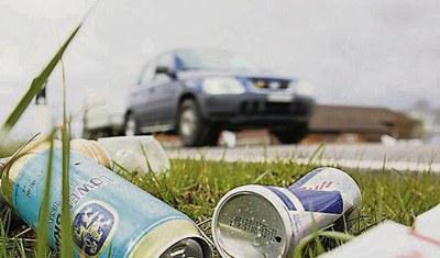 Symbolbild für Littering