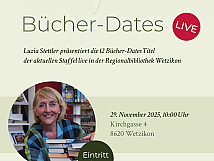 Veranstaltungen Regionalbibliothek Wetzikon