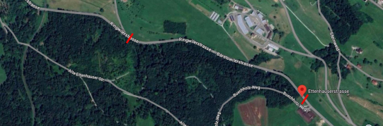 Ettenhauser-/Ringwilerstrasse am 27. sowie 31. März 2025 temporär gesperrt