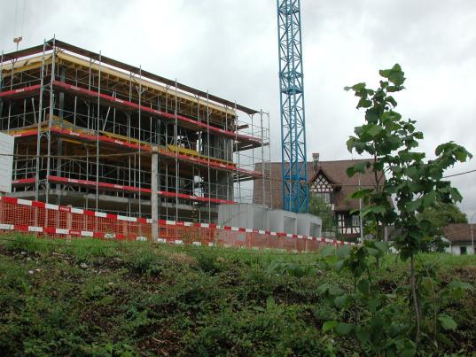 Baustelle Stadt Wetzikon