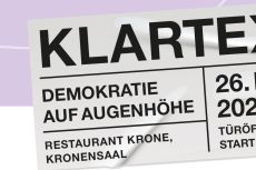 Veranstaltung "Klartext – Demokratie auf Augenhöhe"