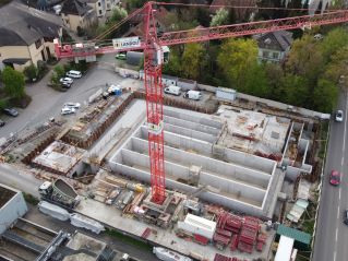 Drohnenfoto, Ausbau ARA