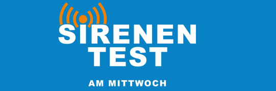 Sirenentest am Mittwoch, 4. Februar 2026