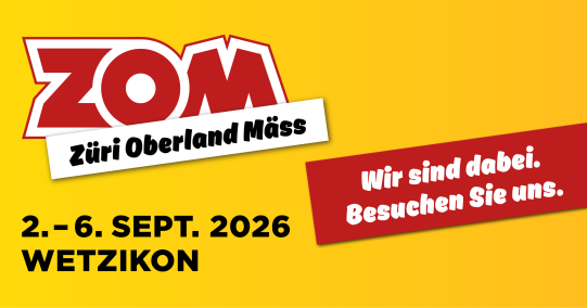 Stadt und Stadtwerke mit gemeinsamem Auftritt an der 52. Züri Oberland Mäss
