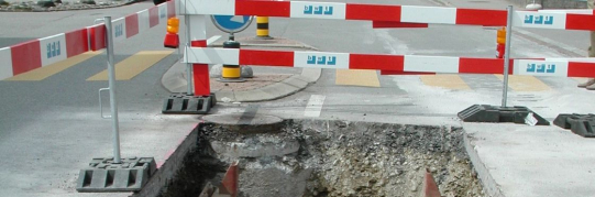 Arbeiten für Bodenzwischenlager im Gebiet Steinacher