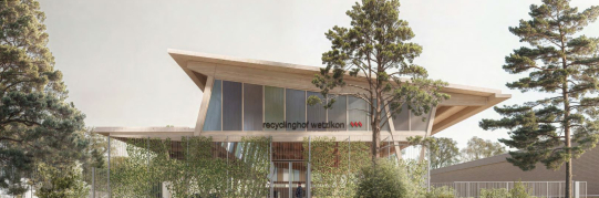  Gesamtleistungswettbewerb für einen neuen Recyclinghof in Wetzikon