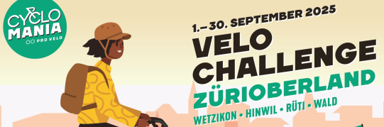 Cyclomania – Hinwil, Rüti, Wald und Wetzikon als Challenge Zürioberland erneut mit dabei